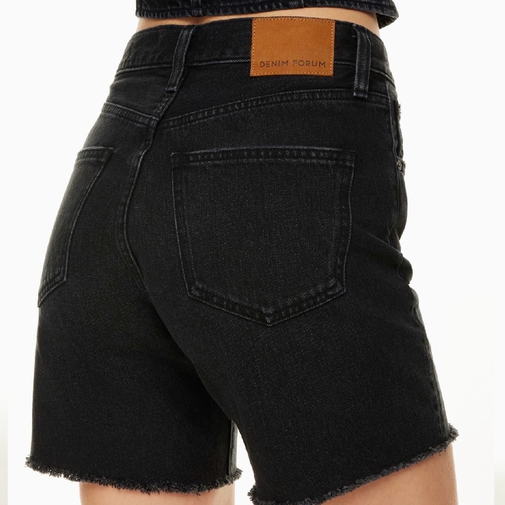Denim Forum Women's Dark Jean Shorts